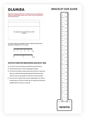 SIZING GUIDE PDF 手镯 英文版